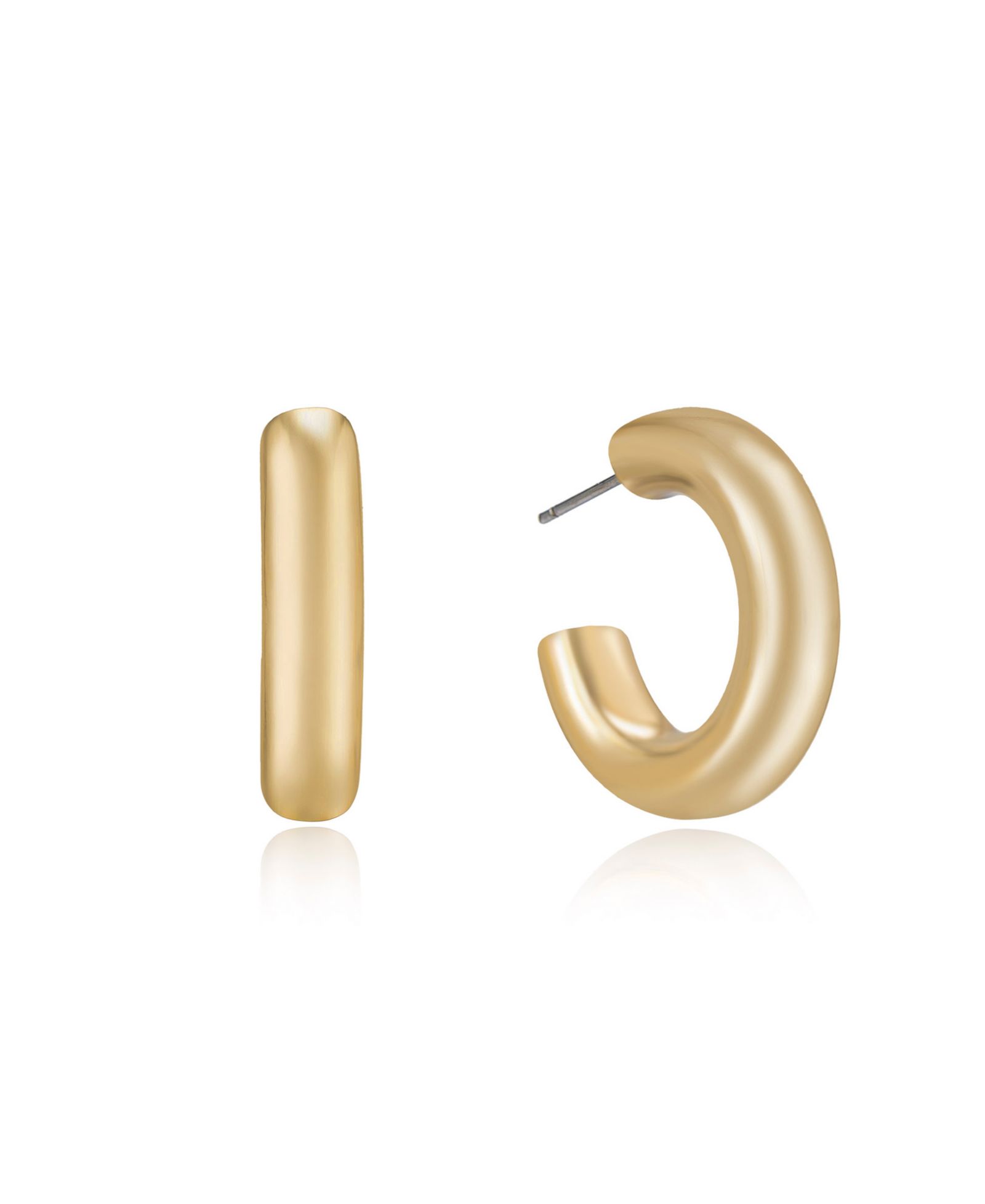 ETTIKA Small Thick Classic Hoop Earrings