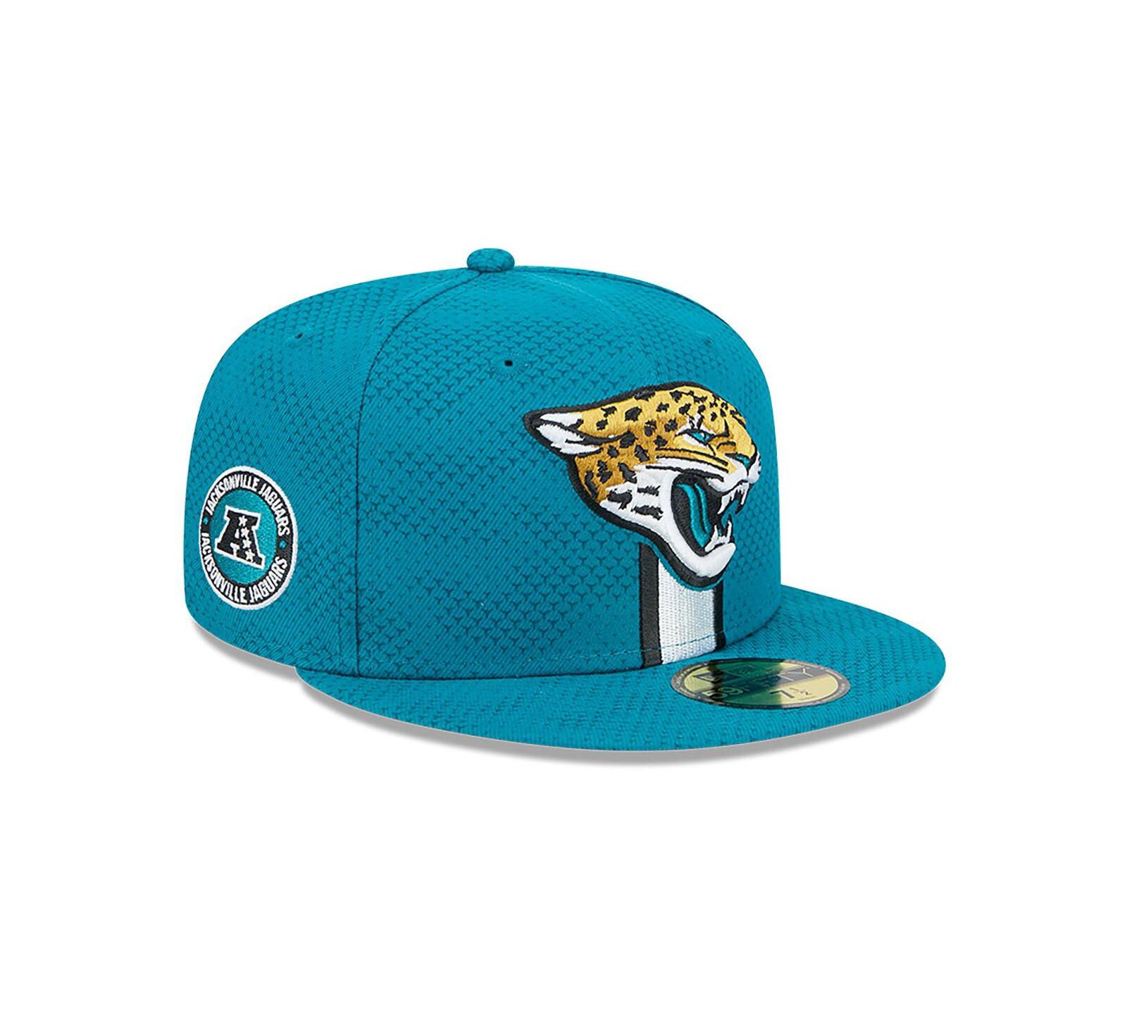 New Era Men's Teal Jacksonville Jaguars 2024 Sideline 59FIFTY Fitted Hat