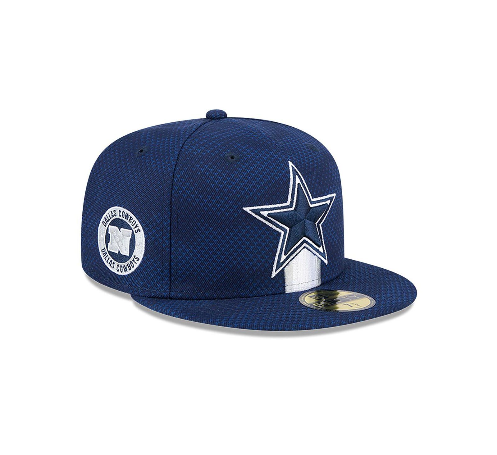 New Era Men's Navy Dallas Cowboys 2024 Sideline 59FIFTY Fitted Hat