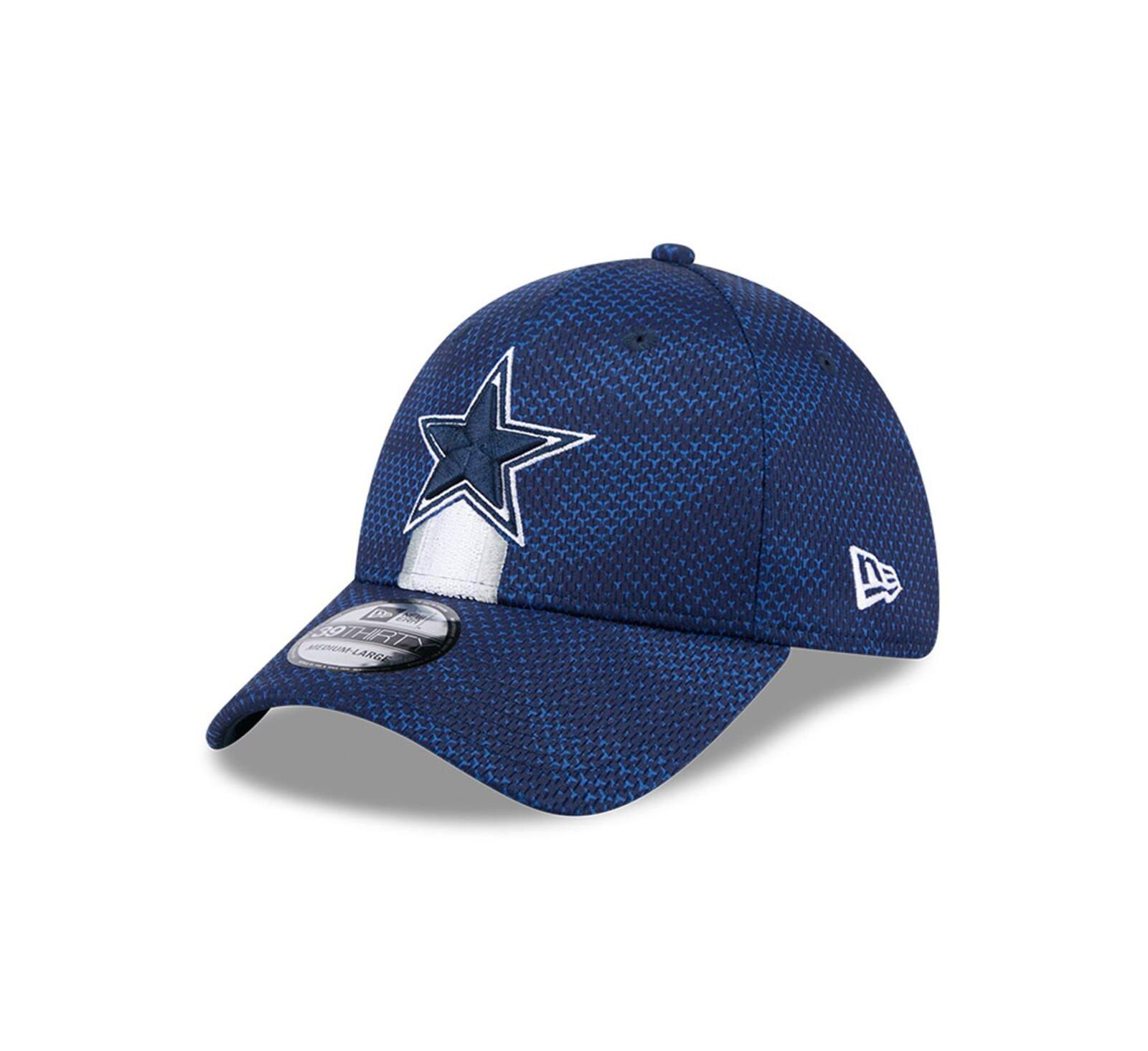 New Era Men's Navy Dallas Cowboys 2024 Sideline 39THIRTY Flex Hat
