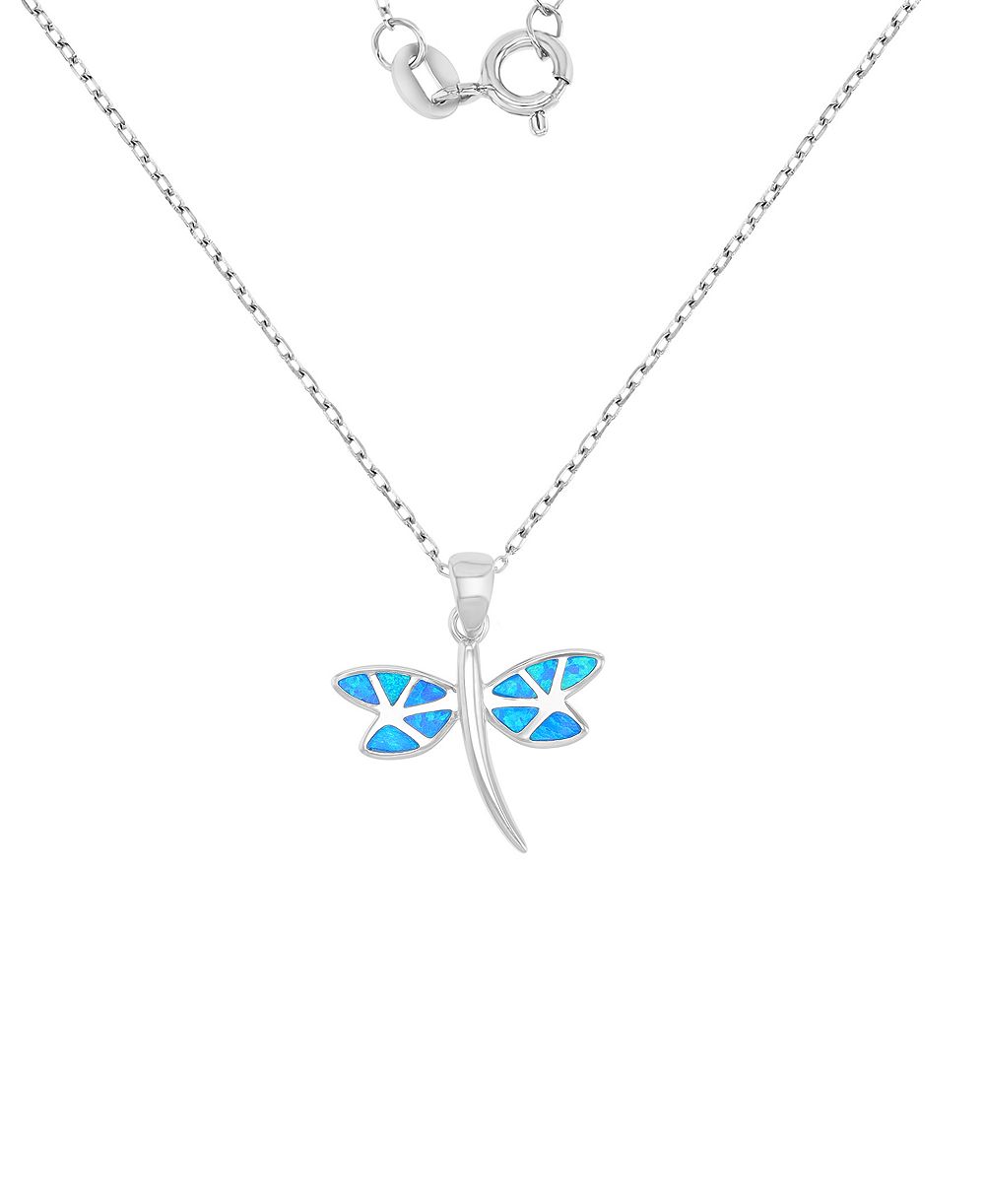 Macy's подвеска-кулон Dragonfly из стерлингового серебра в виде стрекозы