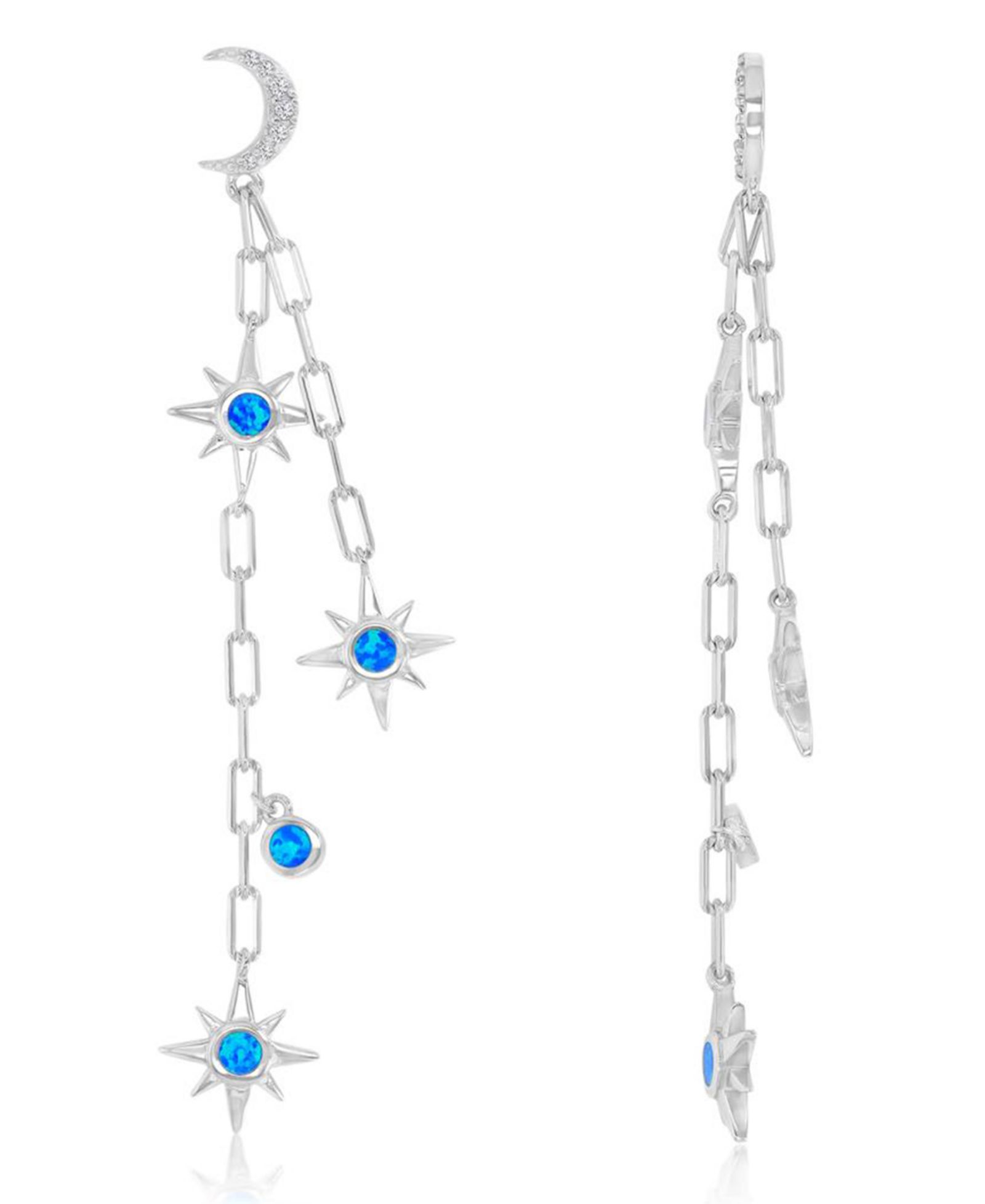 Серьги Opal в Sterling Silver