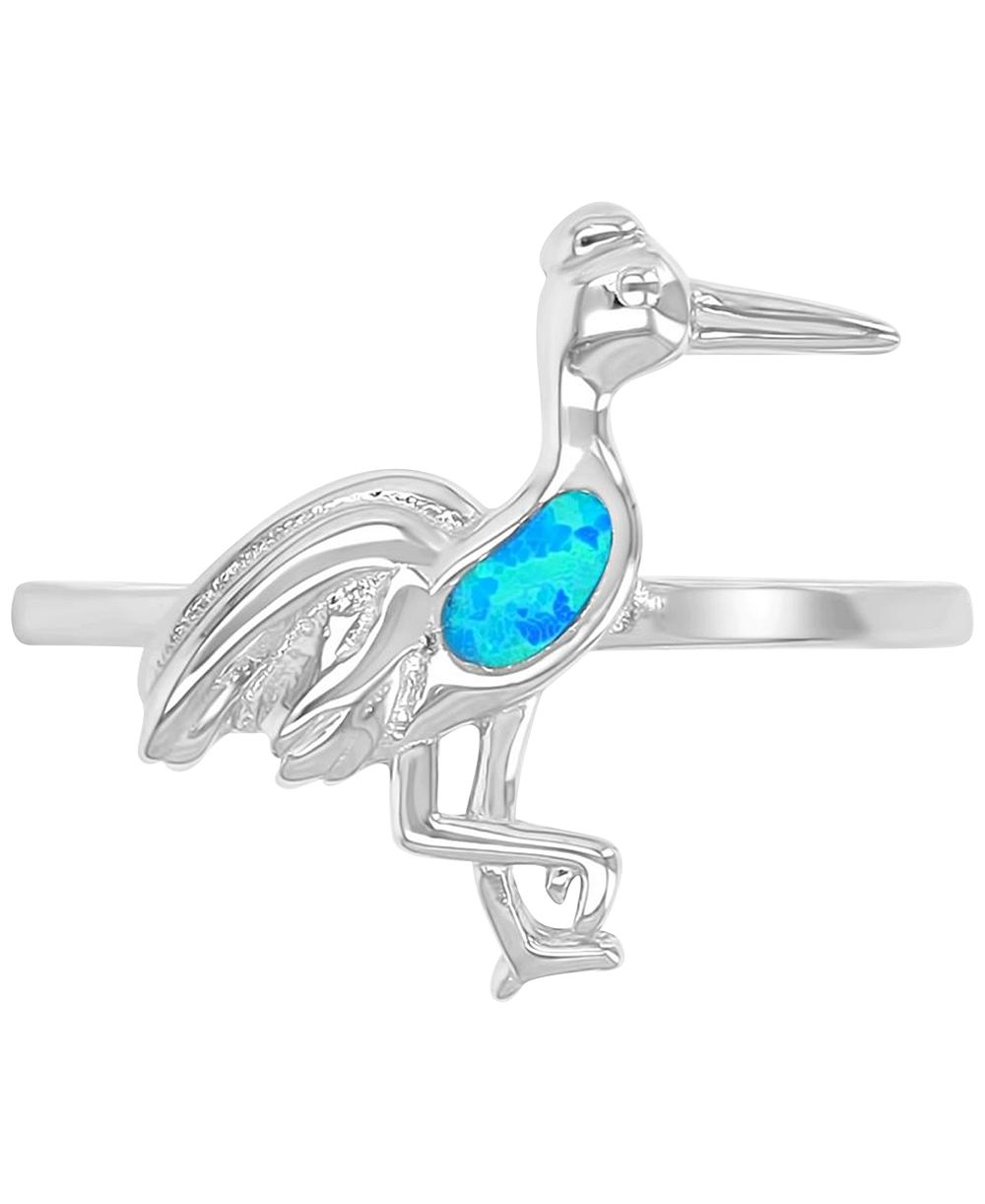 Кольцо Macy's Opal (0.15 ct. t.w.) в стерлинговом серебре