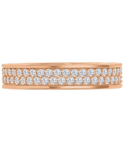 Cubic Zirconia Eternity Ring (1-7/8 ct. t.w.) in 14k Rose Gold-Plated Sterling Silver