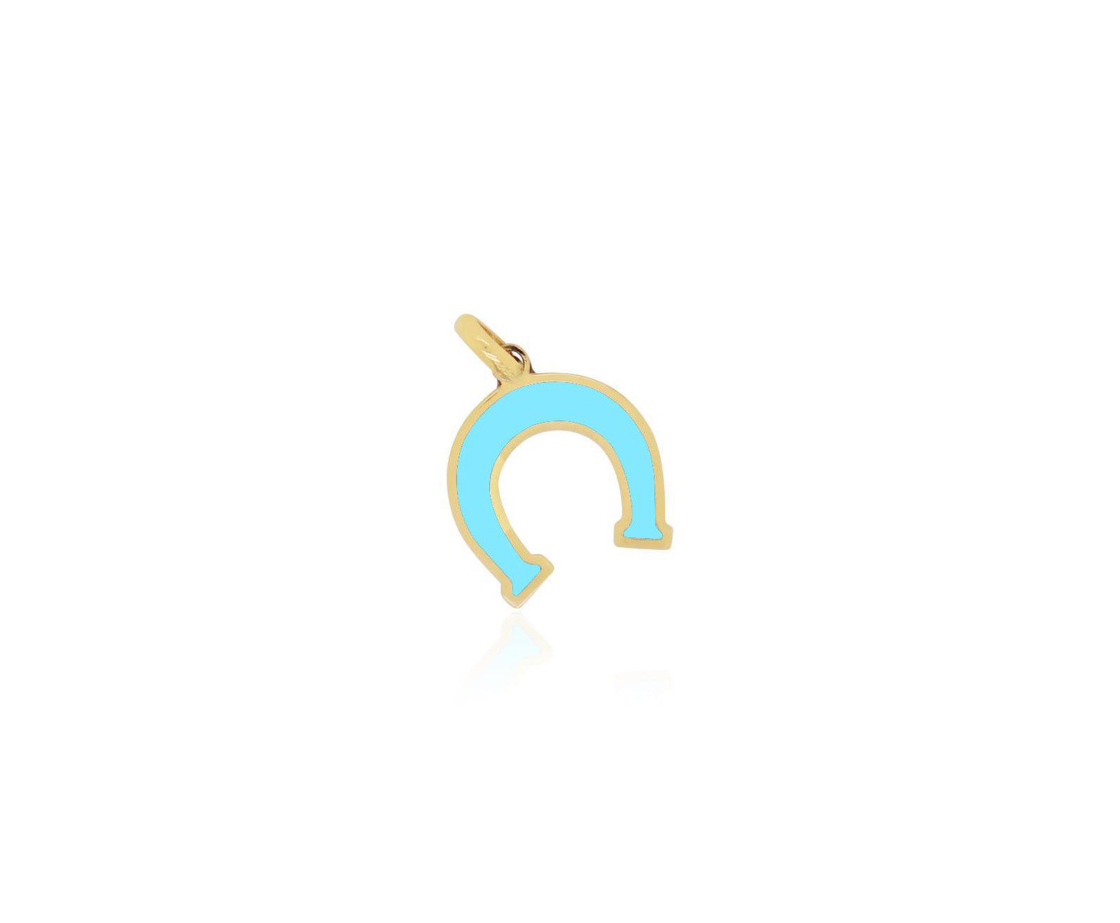 The Lovery Horseshoe Charm 14K Gold