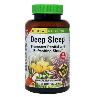 Травяная добавка для глубокого сна Deep Sleep, 120 мягких капсул