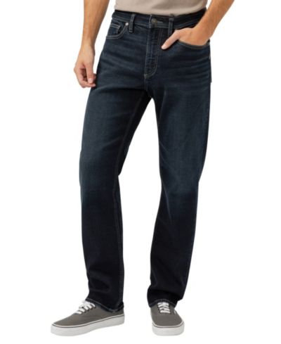 Мужские джинсы Silver Jeans Co. Machray Athletic Fit Straight Leg