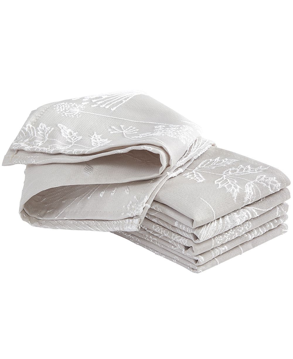 Набор салфеток Laura Ashley Raised Woven, 6 шт., 18" x 18"