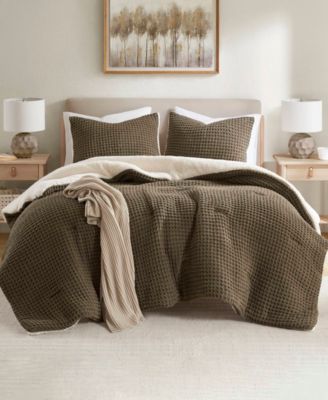 Комплект из 3-х одеял Madison Park Textured Knit Chenille, Full/Queen