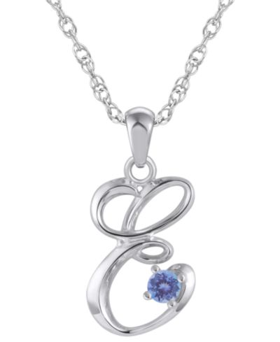 Tanzanite White Gold E