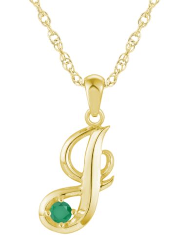 Emerald Yellow Gold j