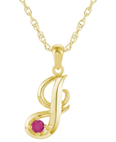Ruby Yellow Gold j