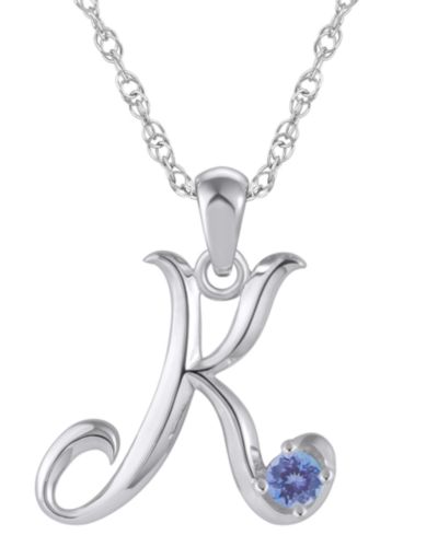 Tanzanite White Gold K