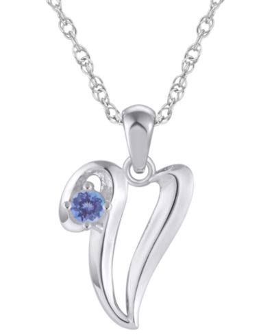 Tanzanite White Gold V