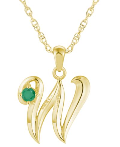 Emeald Yellow Gold W