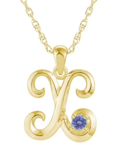 Tanzanite Yellow Gold X