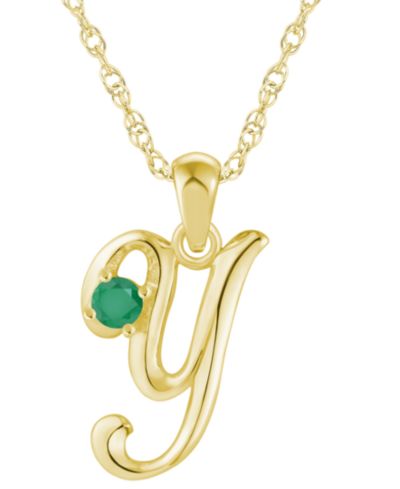 Emerald Yellow Gold y