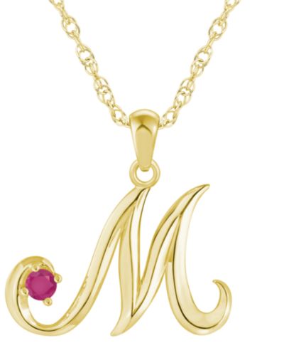 Ruby Yellow Gold M