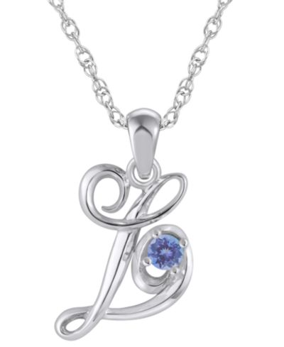 Tanzanite White Gold L