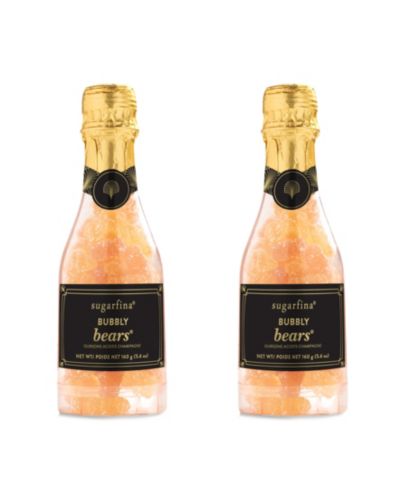 Sugarfina Holiday Bubbly Bears Celebration Bottle Candy Duo, 2 Pack