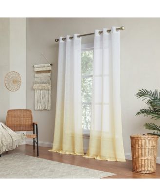 Набор оконных панелей Dainty Home Shadow, 76" W x 84" L