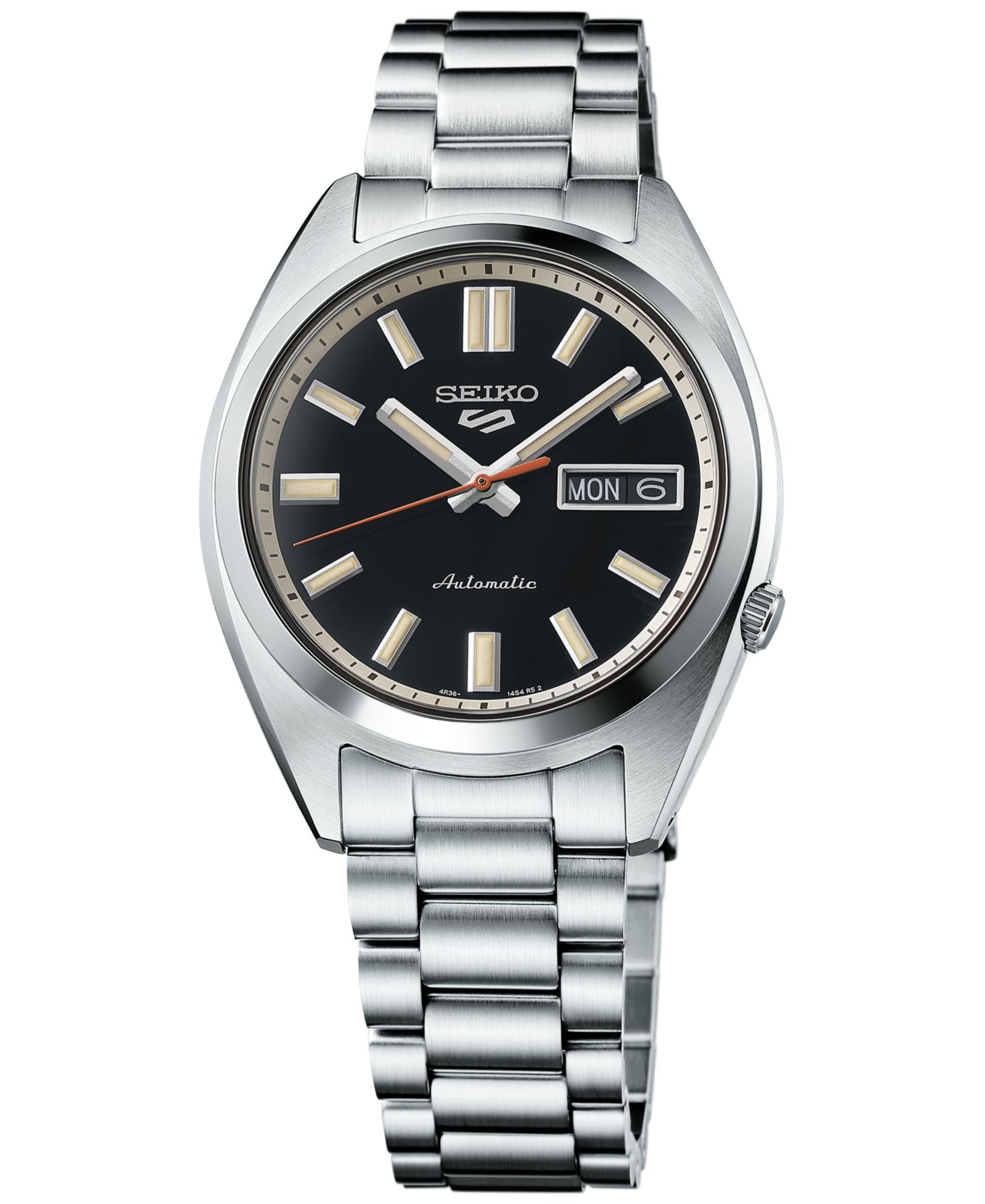 Мужские автоматические часы Seiko 5 Sports из нержавеющей стали, 37 мм