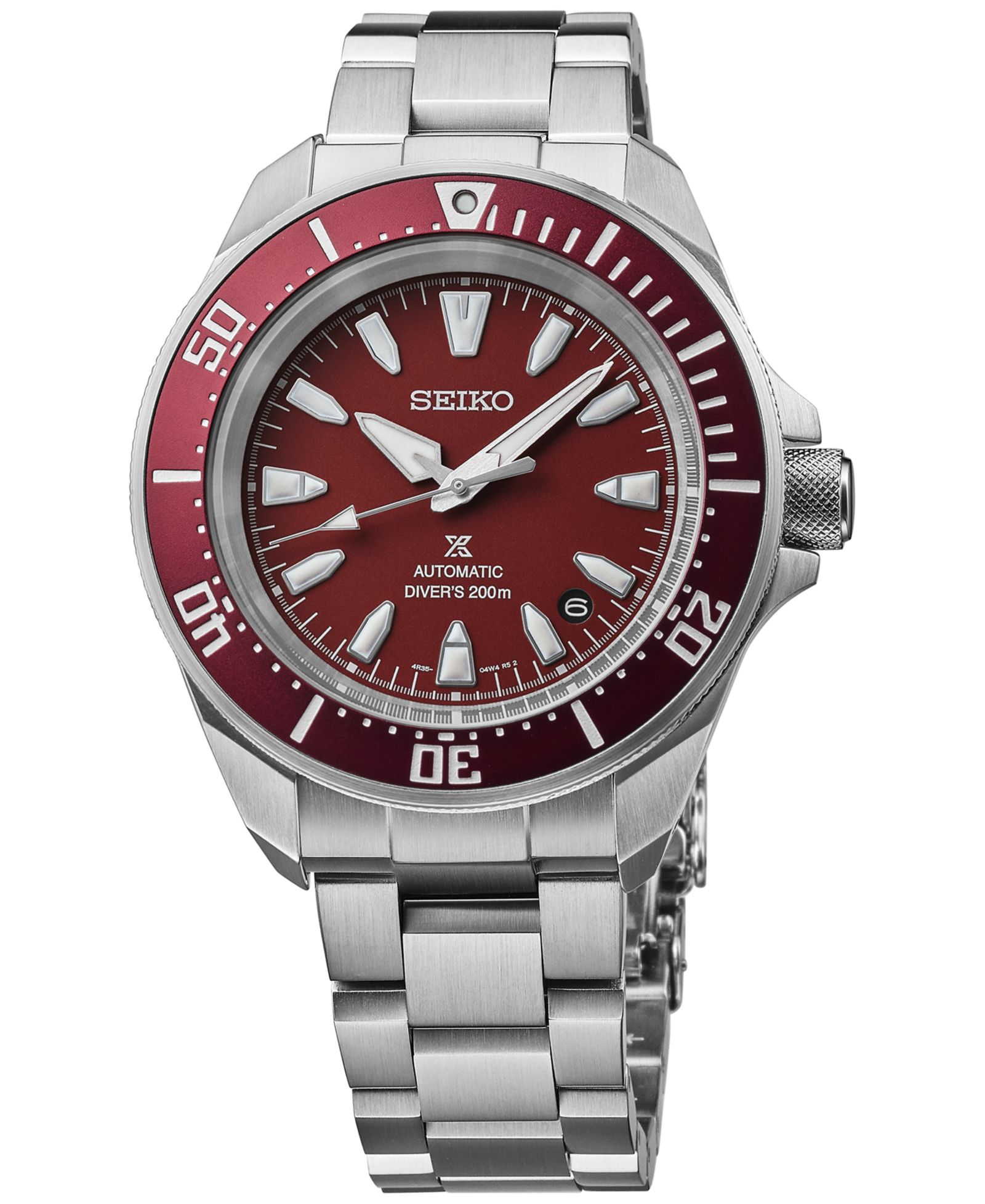 Мужские часы Seiko Prospex Diver Automatic Stainless Steel Bracelet, 42mm