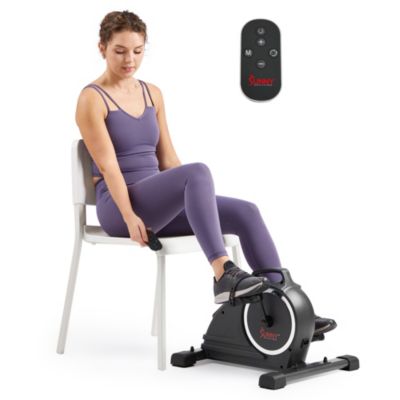 Sunny Health & Fitness SMART Motorized Under Desk Elliptical, Bluetooth with Free SunnyFit App