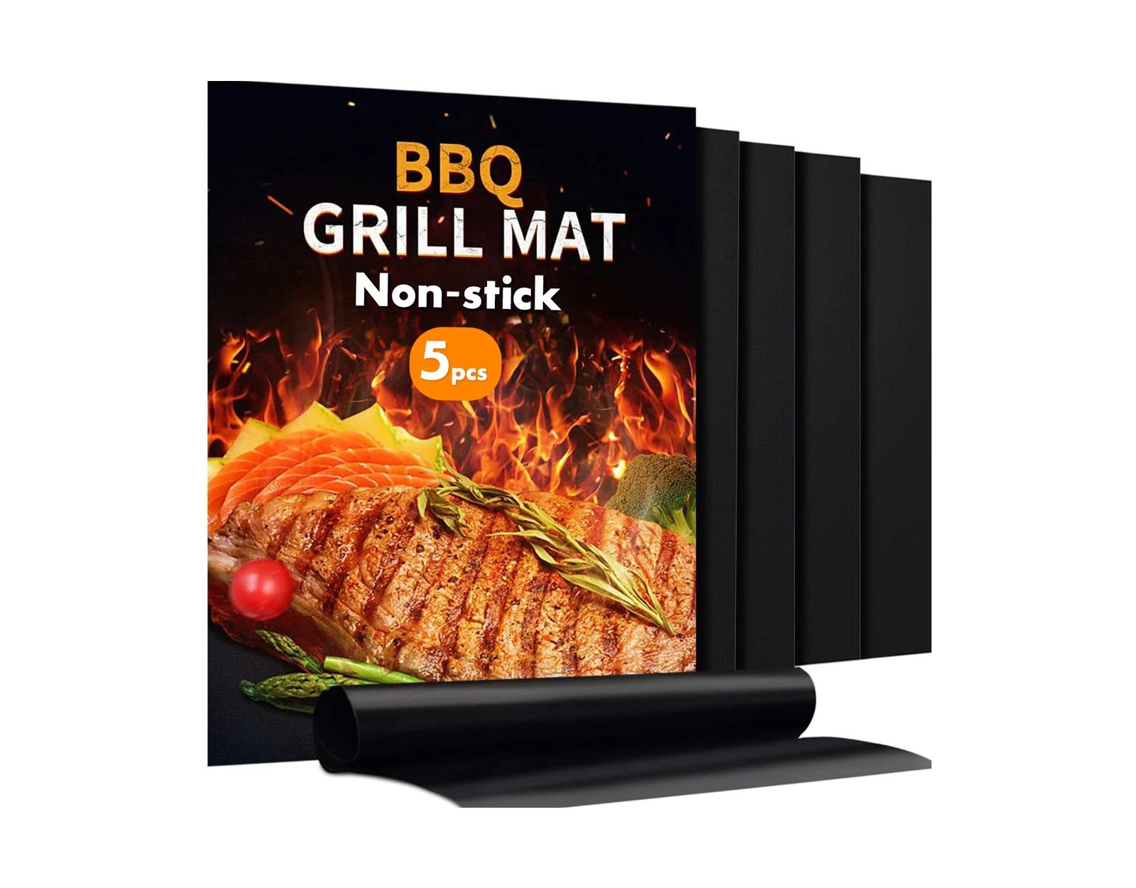 McKay Heavy Duty BBQ Grill Mats 4-Pack