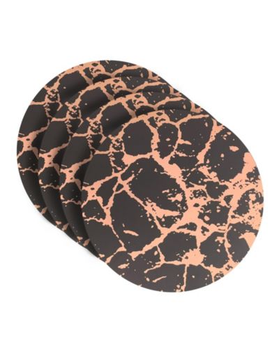 Black and rose gold