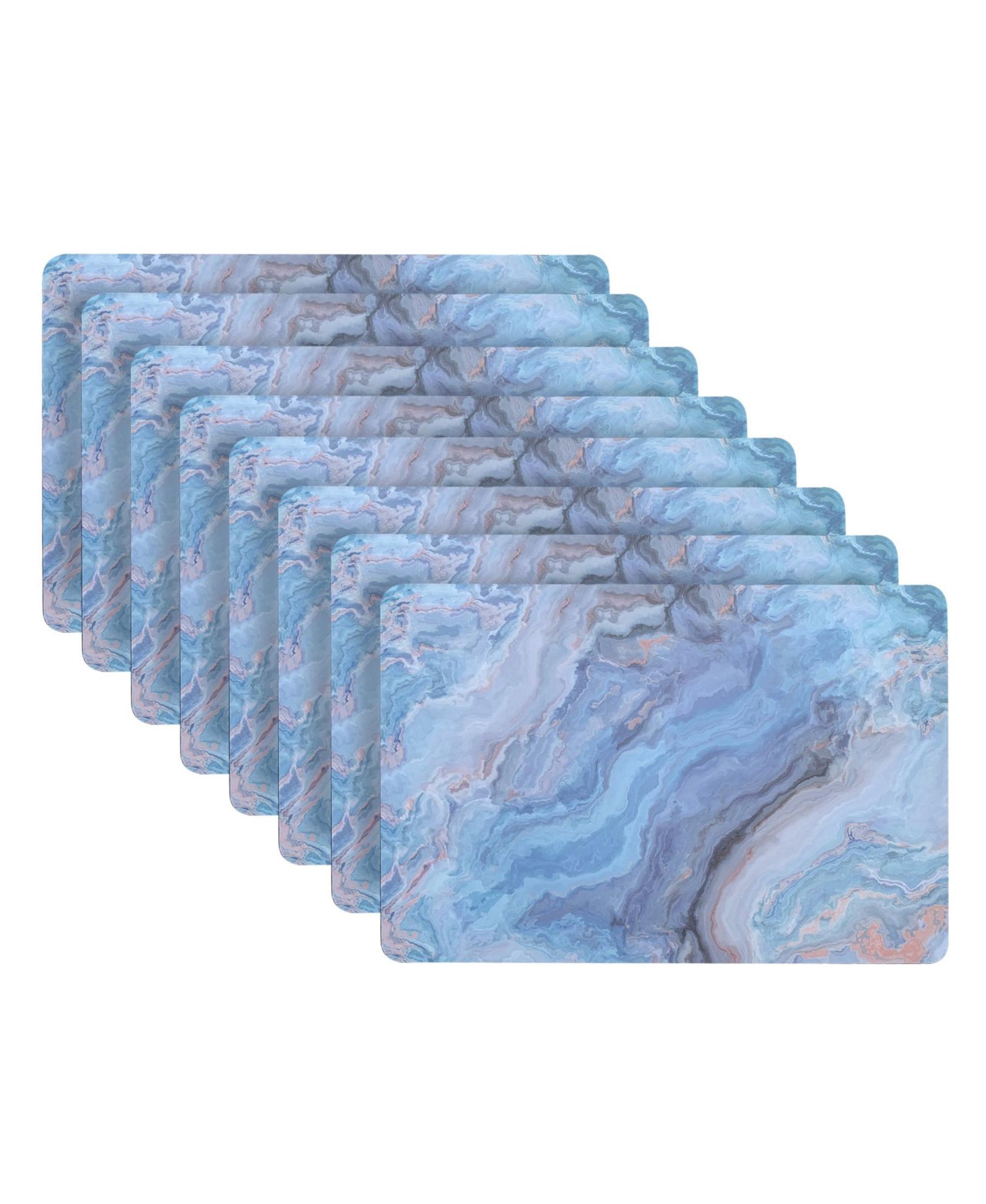 Подставки под тарелки Dainty Home Marble Cork, Washable