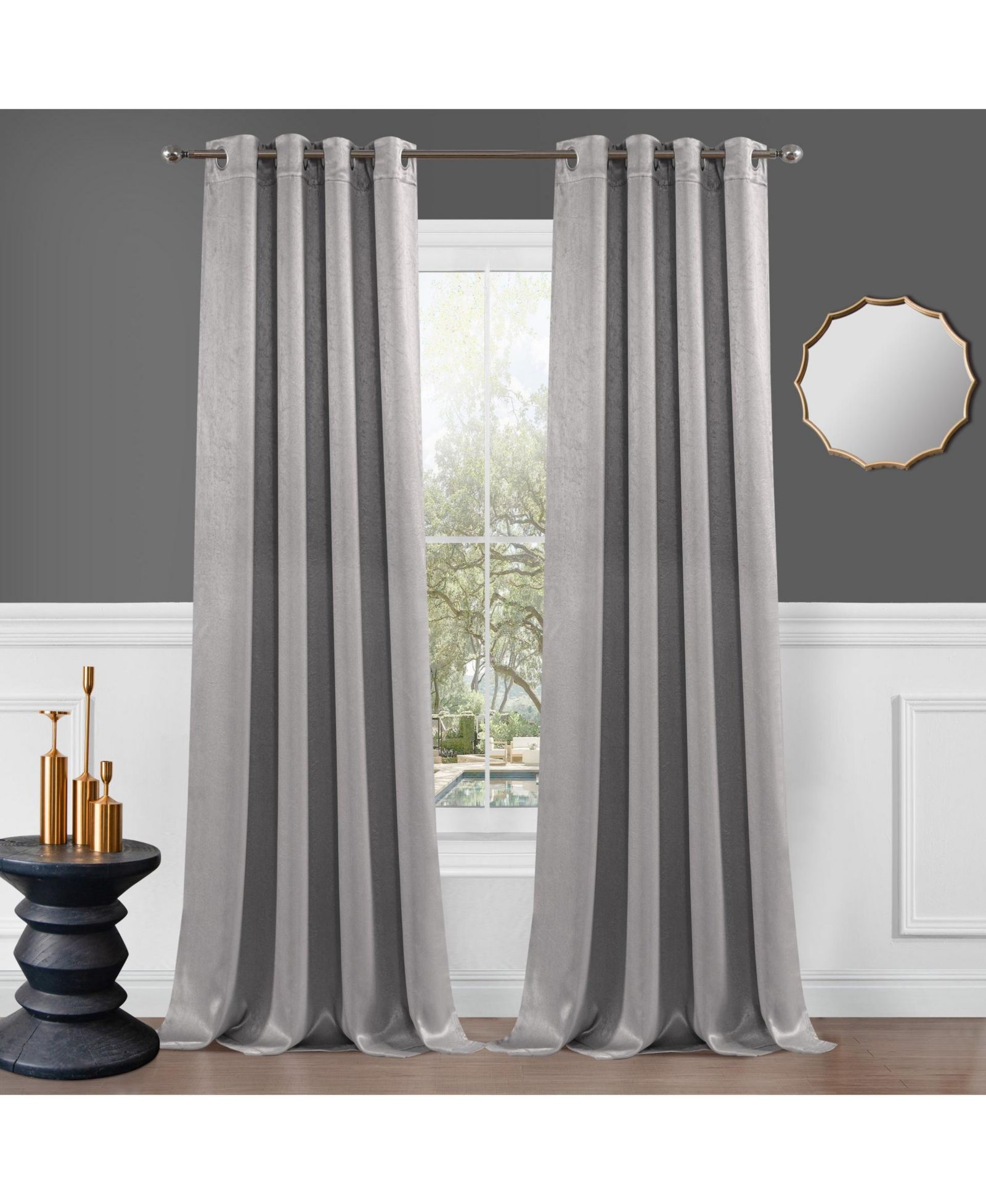 Dainty Home Brookville Blackout Window Panel 52" W x 84" L
