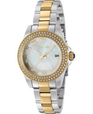 Женские часы Invicta 36075 Angel Quartz с белым циферблатом