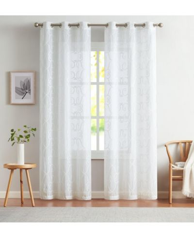 Комплект штор Dainty Home Sophia Linen Look 76" W x 96" L