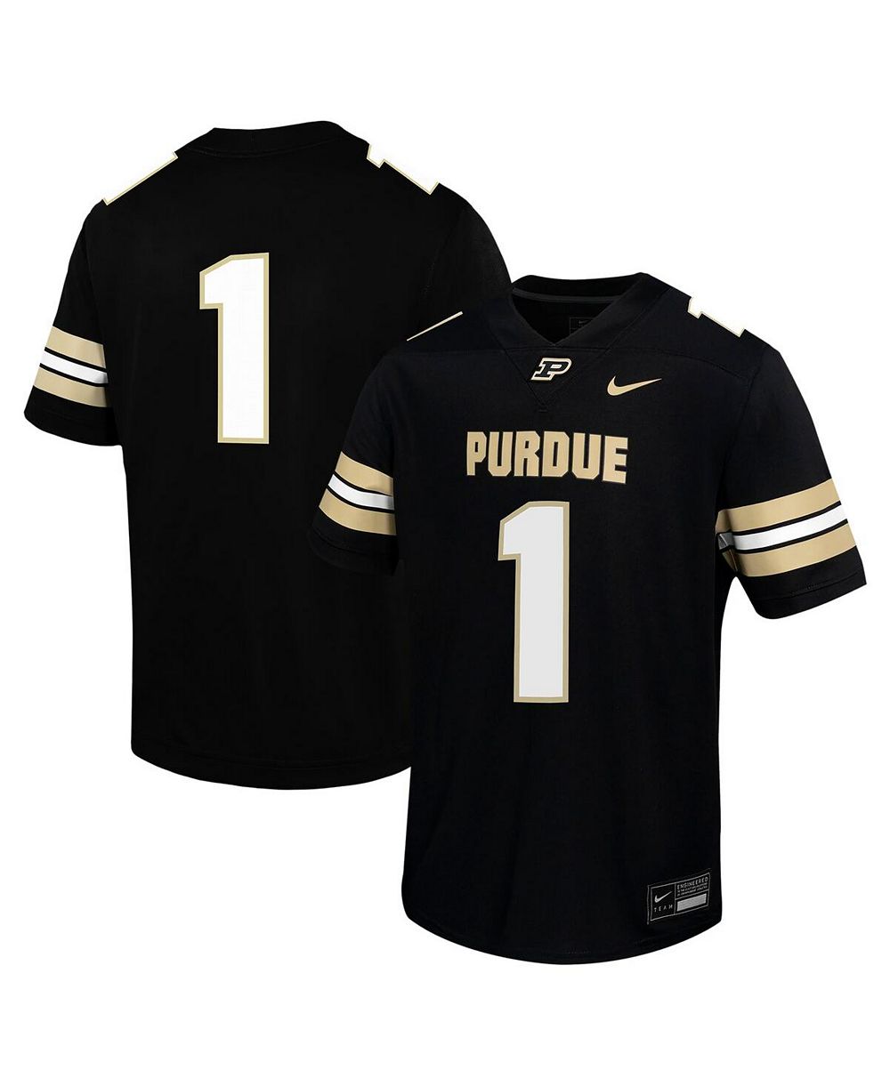 Детская джерси Nike Black Purdue Boilermakers Untouchable Football