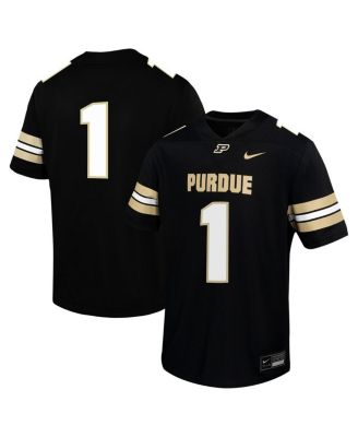 Детская джерси Nike Black Purdue Boilermakers Untouchable Football