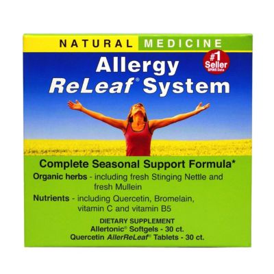 Allergy ReLeaf System - 30 мягких капсул + 30 таблеток