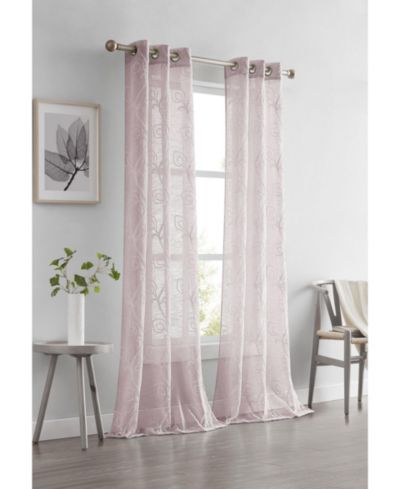 Комплект из 2 штор Dainty Home Stella Linen Look, 76" W x 84" L