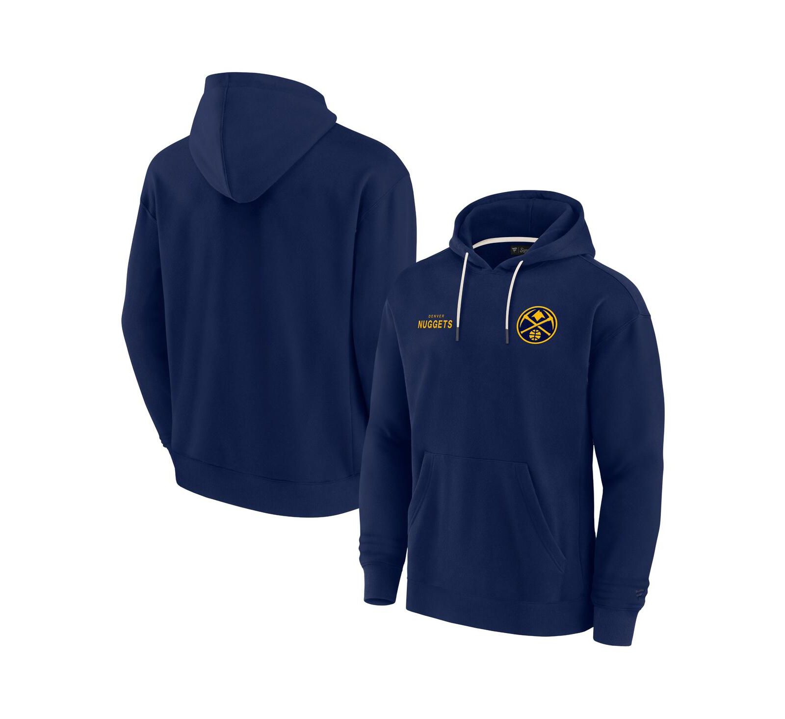 Худи Fanatics Elements Super Soft Fleece Pullover Мужской и Женский Navy Denver Nuggets