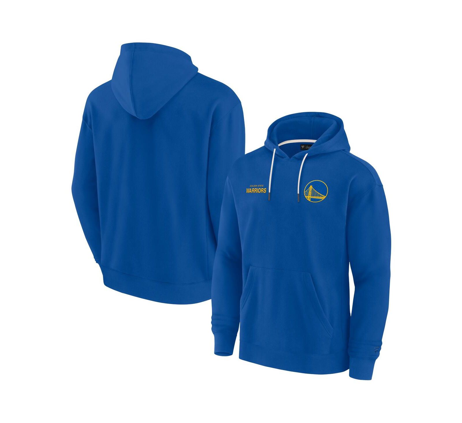 Fanatics Men's and Women's Royal Golden State Warriors Elements Super Soft Fleece Pullover Hoodie