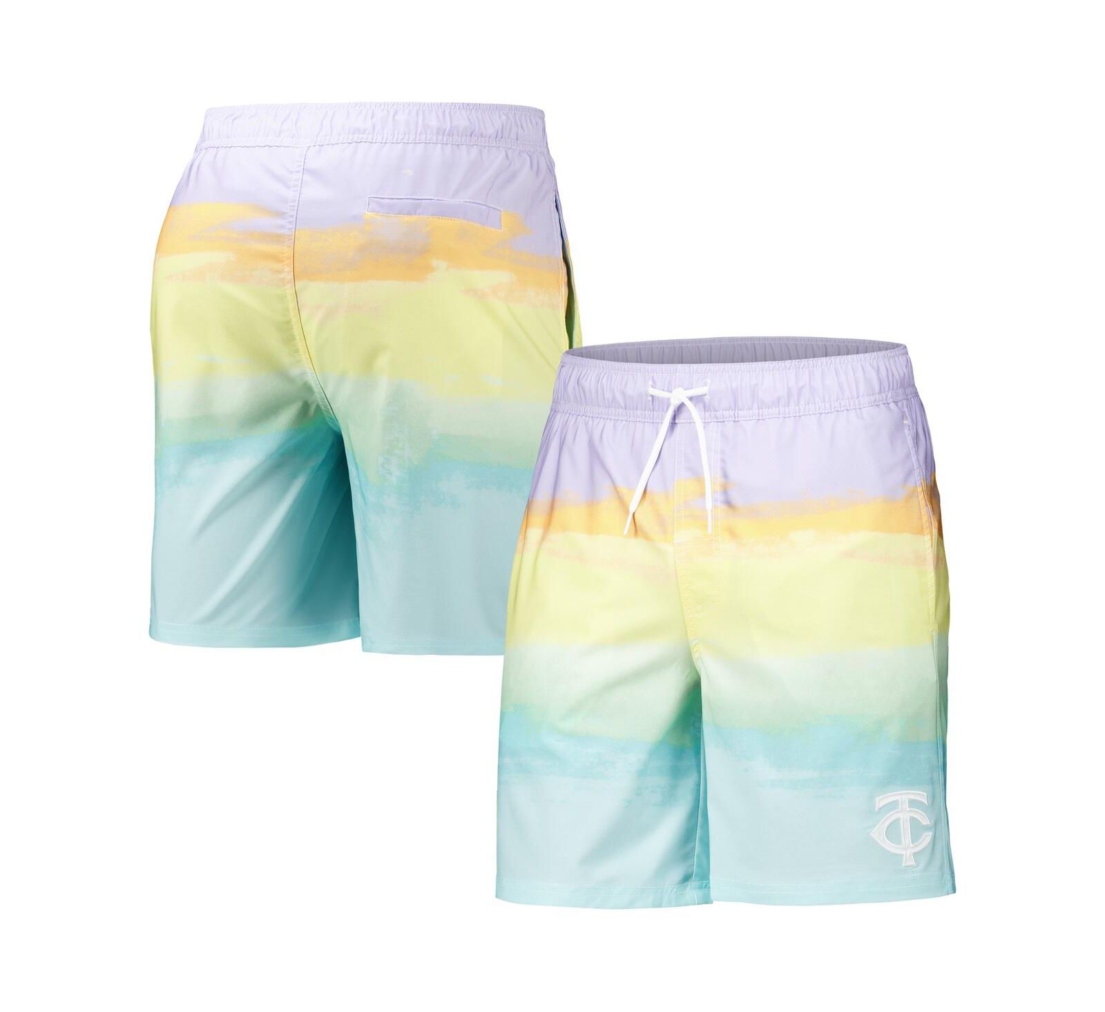 G-III Sports by Carl Banks Men's Minnesota Twins Perfect Game Volley Board Shorts