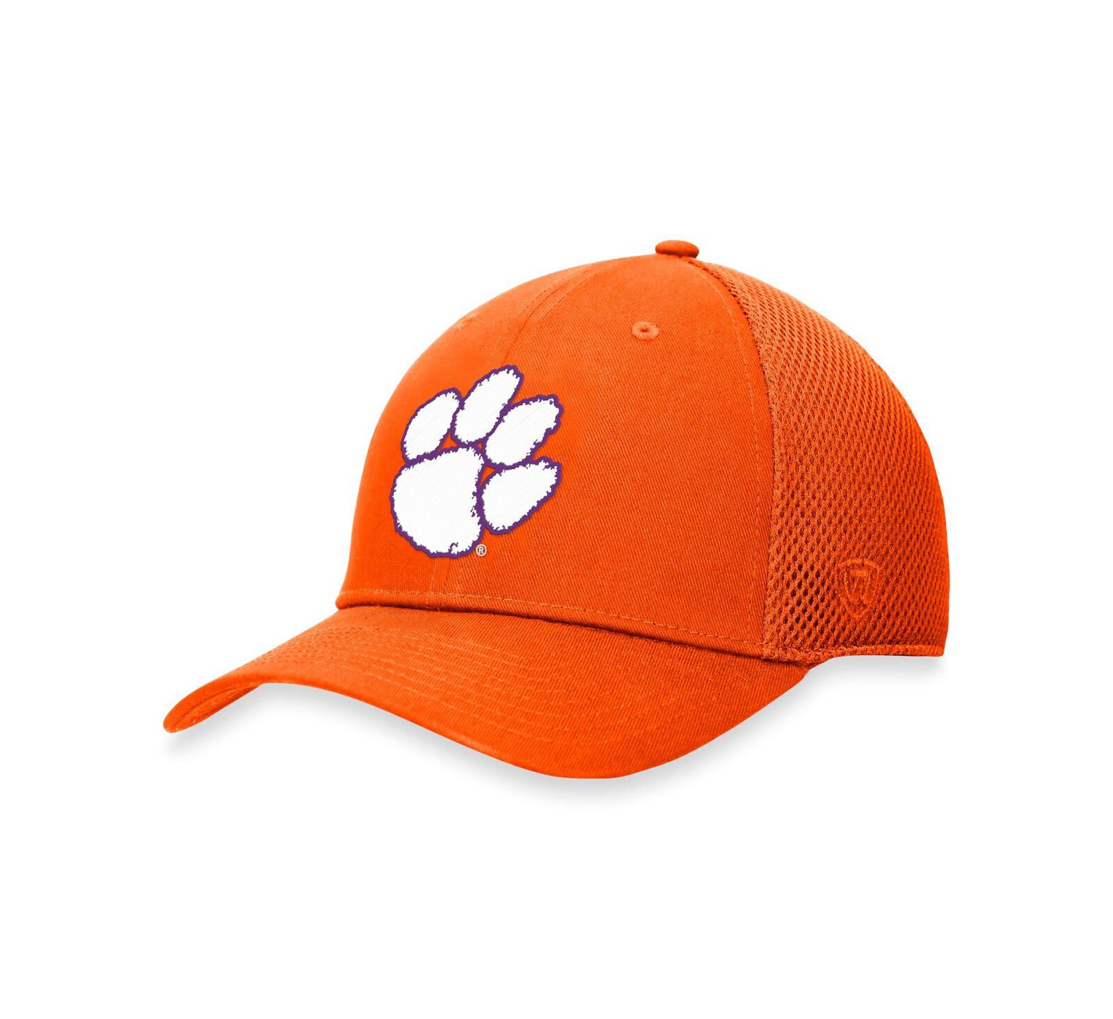 Мужская кепка Top of the World Orange Clemson Tigers Spacer Flex