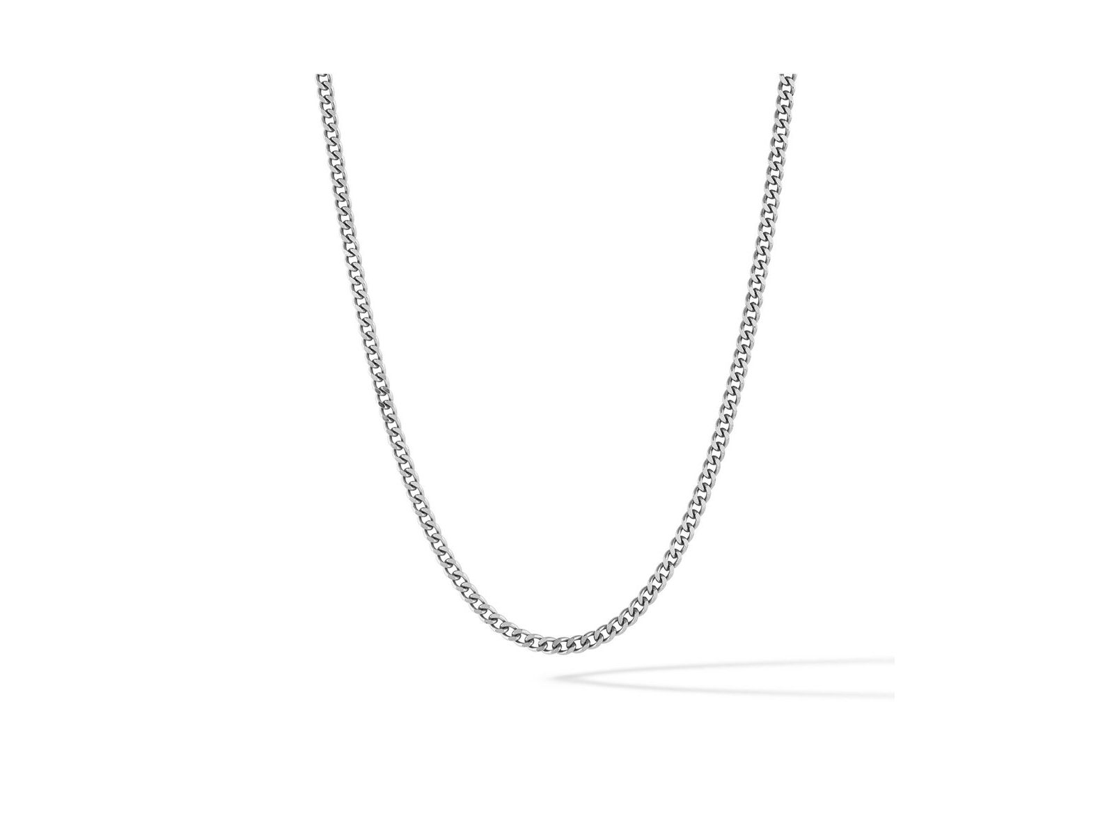 Цепочка Vincero Men's Cuban Chain 3mm Silver Curb Link 22"
