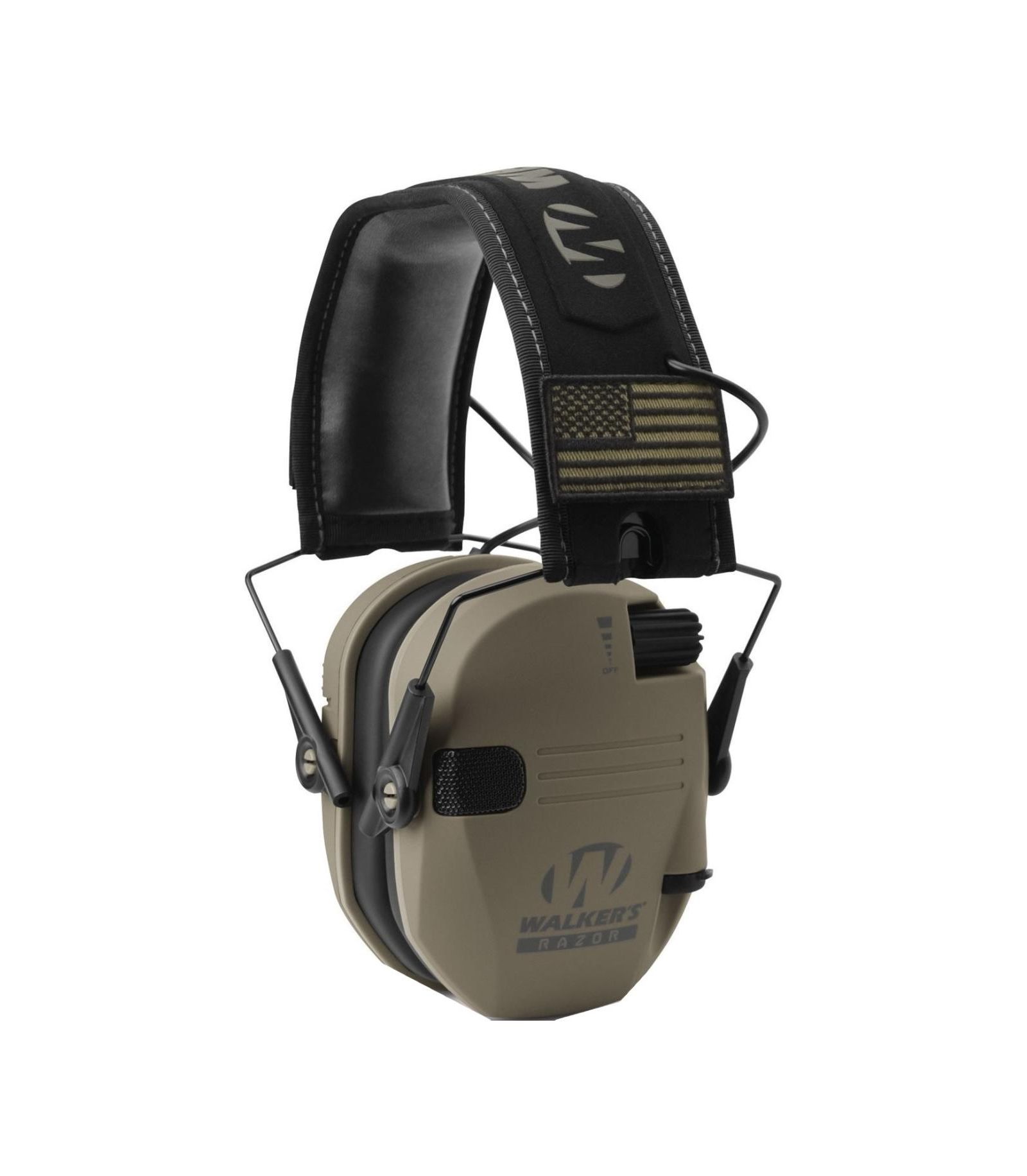 Walkers Razor Slim Electronic Folding Ear Muffs