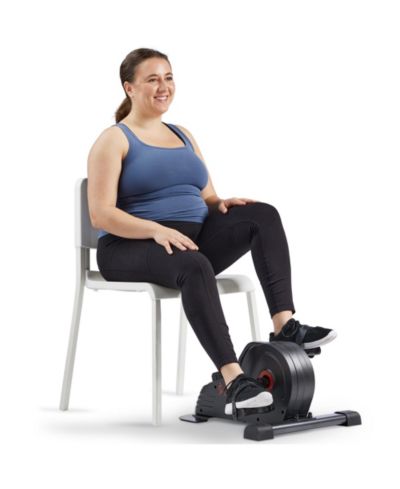 Smart Under Desk Exercise Bike - Arm & Leg Pedal Exerciser with Bluetooth SunnyFit App
