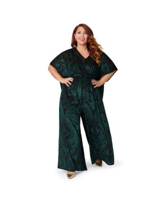 Женский джинсовый комбинезон Unique Vintage 1970s Sequin Caftan