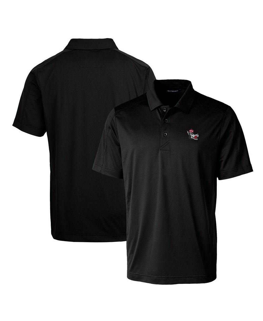 Cutter & Buck NC State Wolfpack Primary Team Logo Prospect Textured Stretch Polo