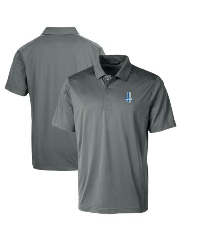 Cutter & Buck Мужская рубашка polo Detroit Lions Throwback Logo Prospect Textured Stretch