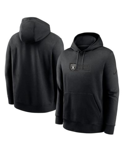 Nike Мужское худи Nike Black Las Vegas Raiders Edge French Terry Club