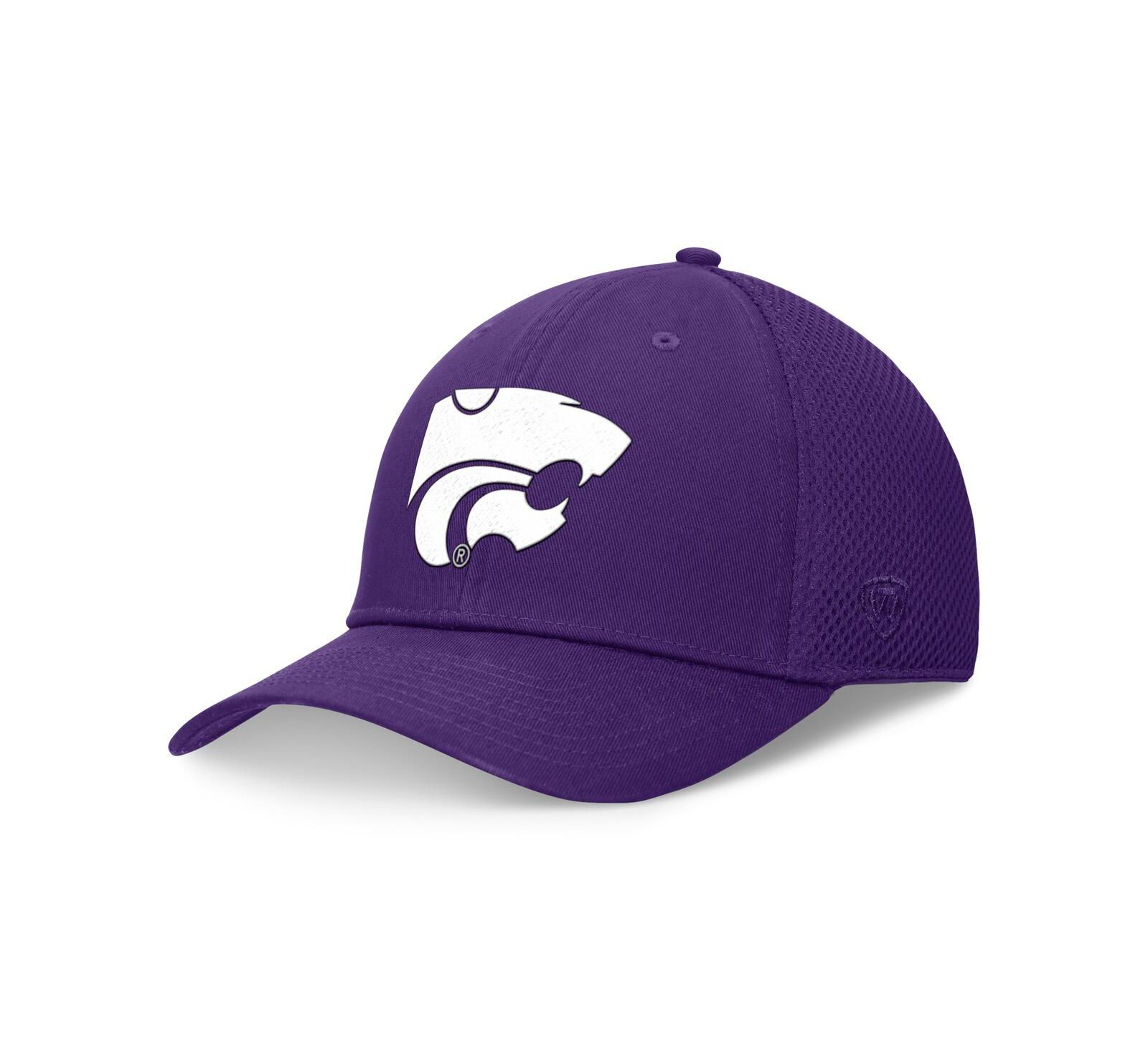 Мужская кепка Top of the World Purple Kansas State Wildcats Spacer Flex
